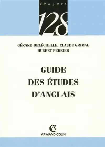 Guide des études d'anglais