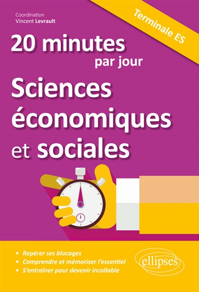 20 minutes de sciences économiques et sociales par jour, terminale ES