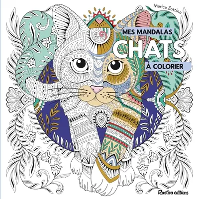 Mes mandalas à colorier : chats
