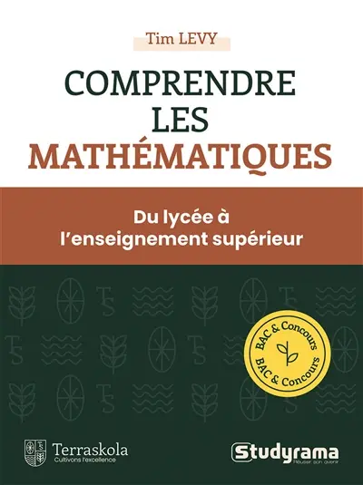 Comprendre les mathématiques : du lycée à l'enseignement supérieur
