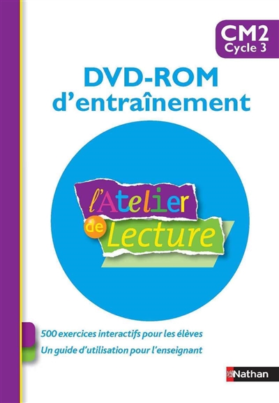 L Atelier De Lecture Cm2 Cycle 3 Dvd Rom D Entrainement Librairie Mollat Bordeaux