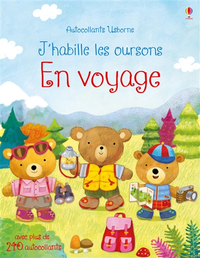 J'habille les oursons en voyage