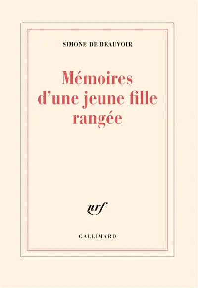 Mémoires d'une jeune fille rangée