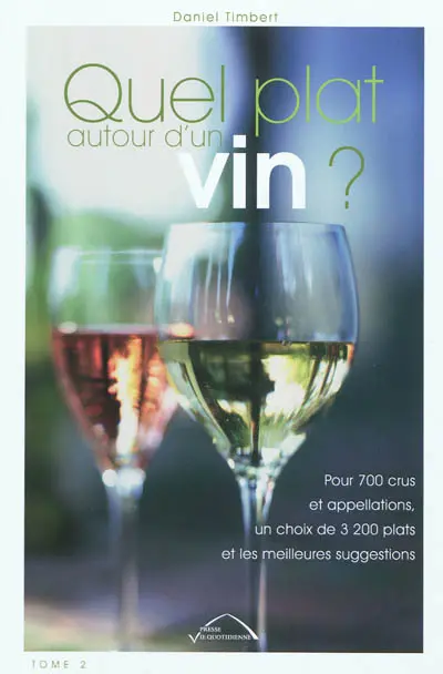 Quel plat autour d'un vin ? : pour 700 crus et appellations, un choix de 3.200 plats et les meilleures suggestions