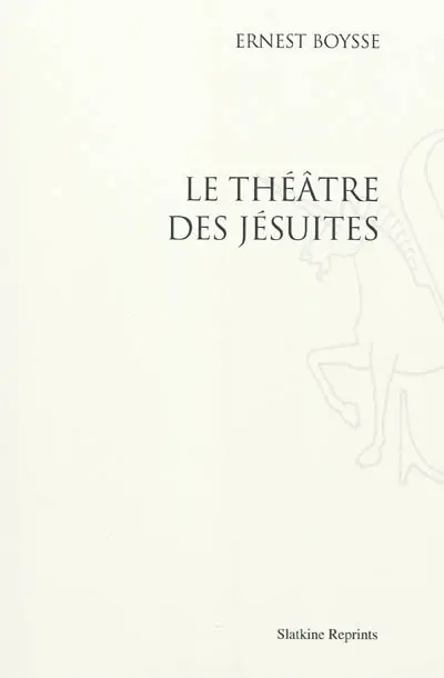 Le théâtre des jésuites