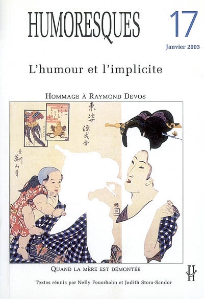 Humoresques, n° 17. L'humour et l'implicite : hommage à Raymond Devos