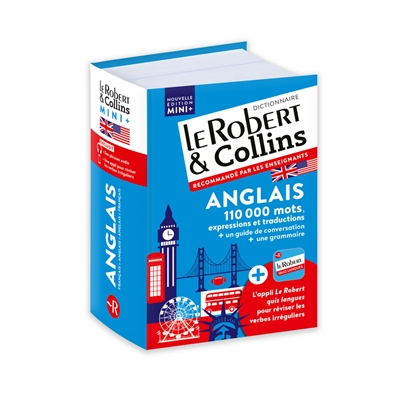 Le Robert & Collins mini + anglais : français-anglais, anglais-français