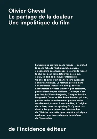 Le partage de la douleur : une impolitique du film