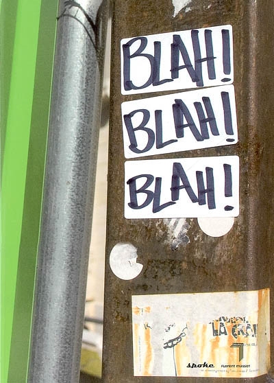 Blah ! : une anthologie du slam