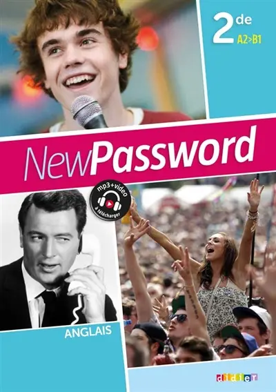 New password, anglais, 2nde : 2 CD + 1 DVD
