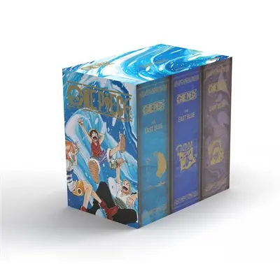 One Piece : coffret vide East Blue : tomes 01 à 12