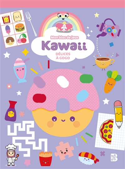 Kawaii : délices à gogo : mon bloc de jeux