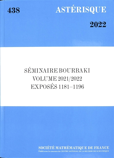 Astérisque, n° 438....