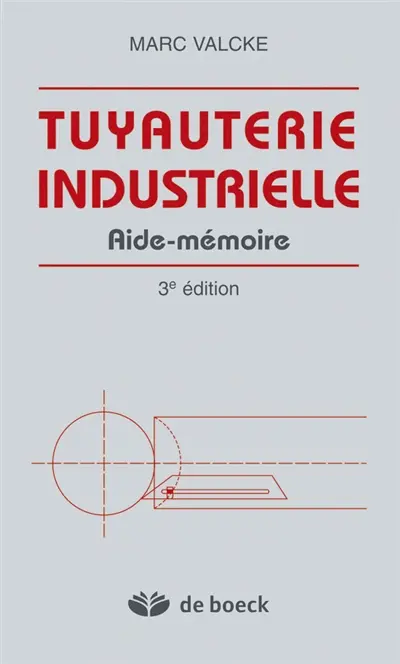 Tuyauterie industrielle : aide-mémoire