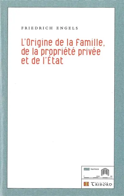 L'origine de la famille, de la propriété privée et de l'Etat