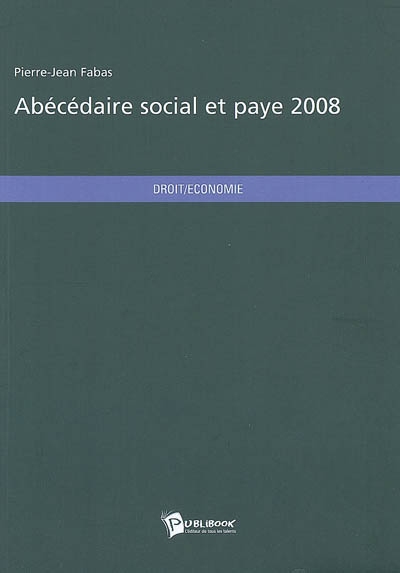 Abécédaire social et paye 2008