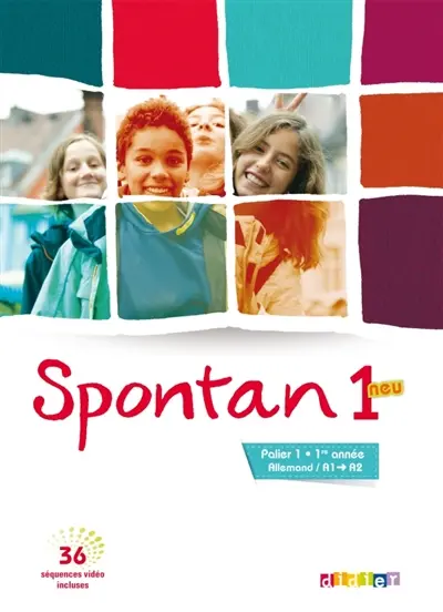 Spontan neu 1, allemand A1-A2, palier 1, 1re année