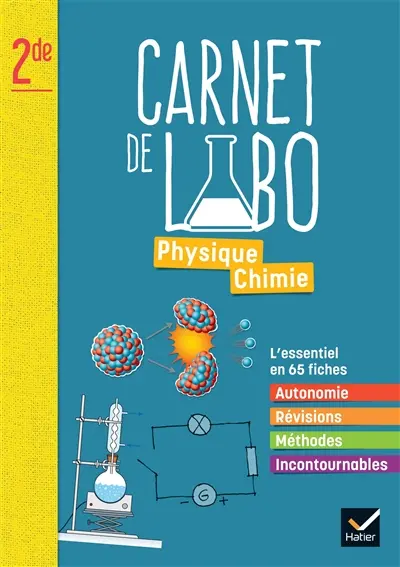 Physique chimie 2de : carnet de labo