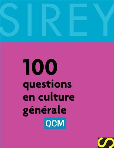 100 questions en culture générale