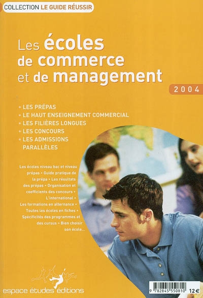 Les écoles de commerce et de management 2004