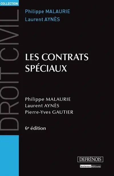 Les contrats spéciaux