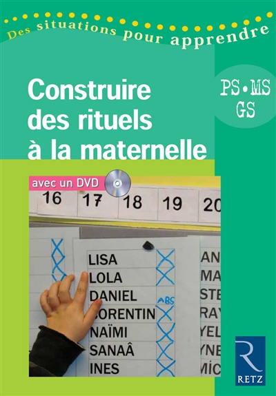 Construire des rituels à la maternelle (+ Dvd)