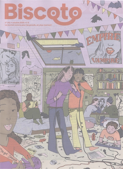 Biscoto : le journal comme pour les grands, en plus marrant !, n° 141. Empire vampire