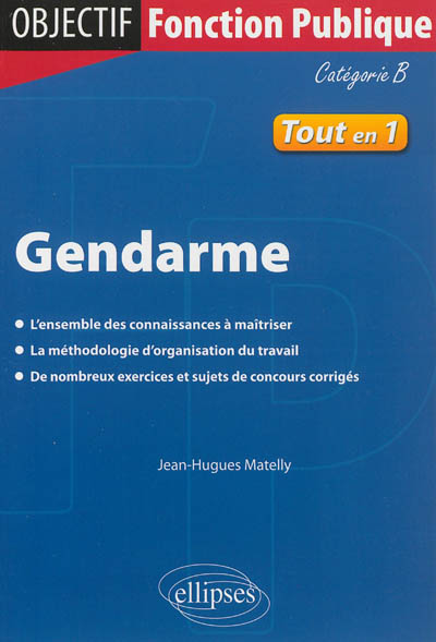Gendarme : catégorie B