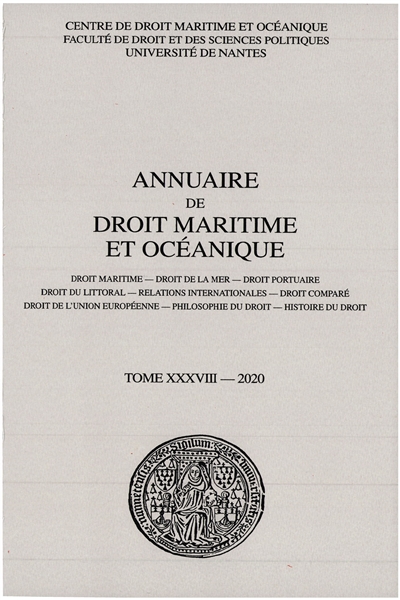 Annuaire de droit maritime...