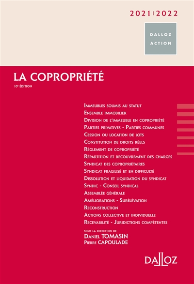 La copropriété 2021-2022