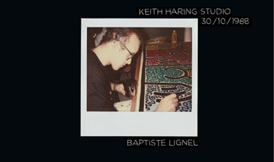 Keith Haring studio, 30.10.1988