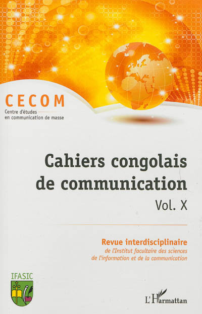 Cahiers congolais de communication, n° 10
