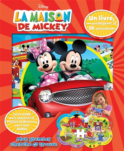 Disney - Livre Cherche Et Trouve Géant