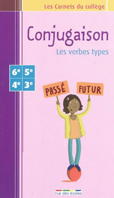 Conjugaison : les verbes types : 6e-5e-4e-3e
