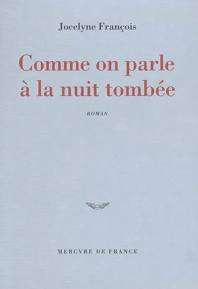 Comme on parle à la nuit tombée : Amsterdam, 1971