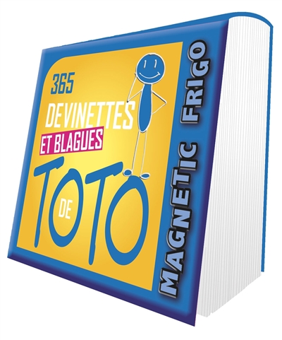365 devinettes et blagues de Toto : magnetic frigo