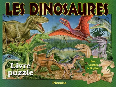 Les dinosaures : livre-puzzle