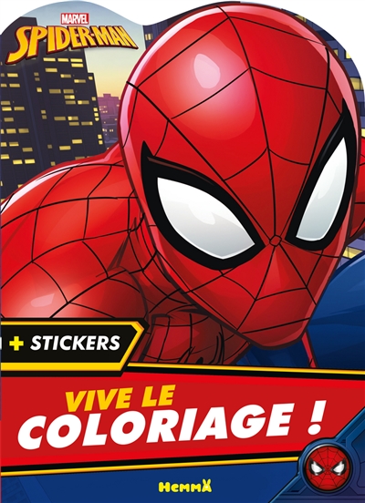 spider-man : vive le coloriage ! : + stickers