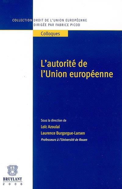 L'autorité de l'Union européenne