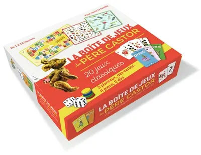 La boîte de jeux du Père Castor : 20 jeux classiques