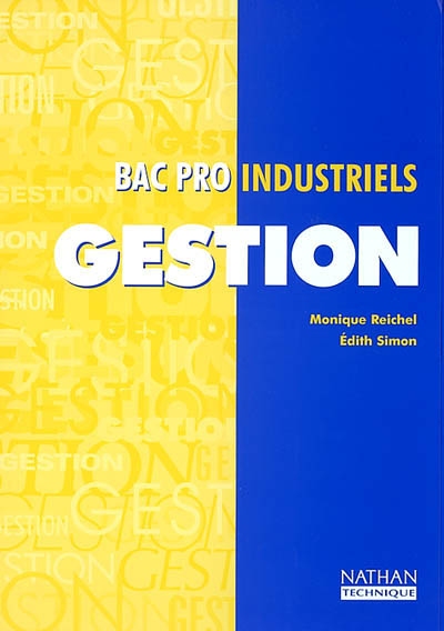 Gestion bac Pro industriels