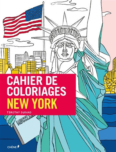 Cahier de coloriages : New York