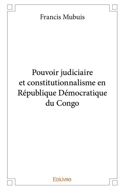 Pouvoir judiciaire et...