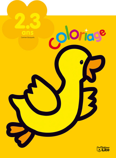 Le canard : coloriage : 2-3 ans