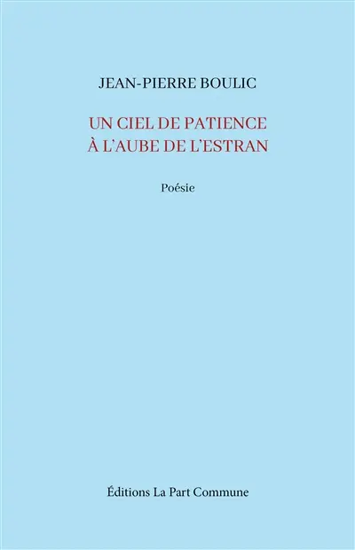 Un ciel de patience à l'aube de l'estran