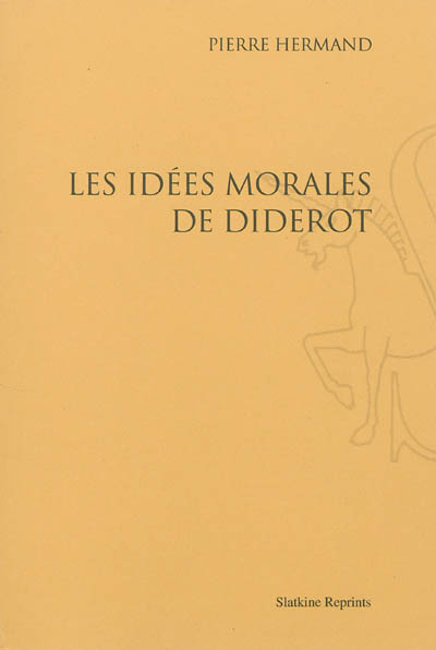 Les idées morales de Diderot