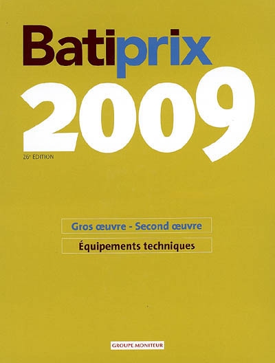Bâtiprix 2009