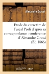 Etude du caractère de...