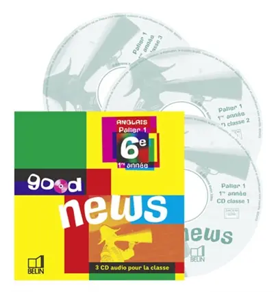 Good news, anglais 6e : CD classe