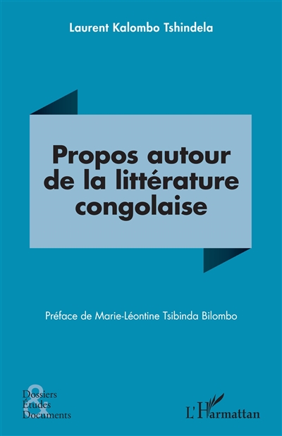 Propos autour de la littérature congolaise